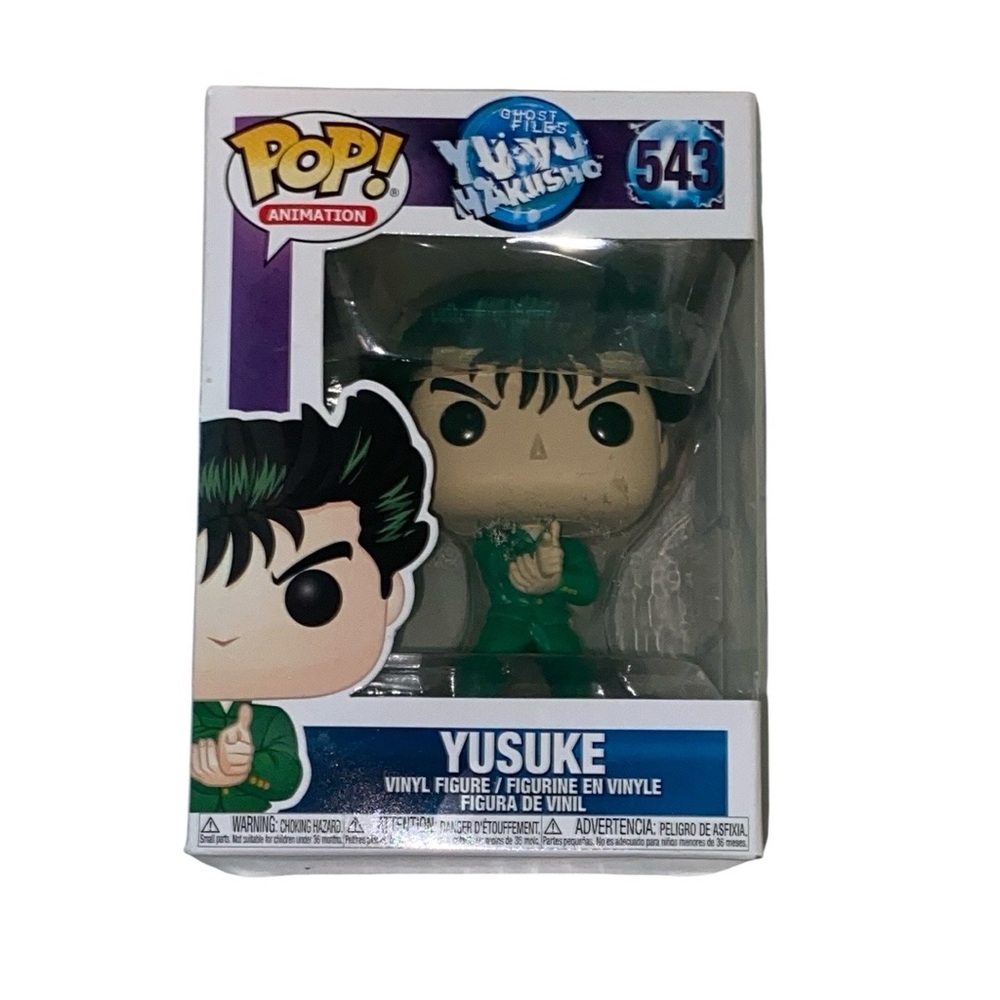 Funko Pop Animation Yusuke Figure #543 Ghost Files Yu Yu Hakusho